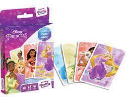 foto van Disney Princess - 4in1 - Speelkaarten (Kwartet, Memo, Snap, Actie spel)