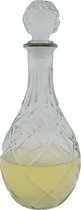 Luxe Whiskey/Water Karaf - 0.8 Liter - Glas - Hoogwaardige Kwaliteit - Waterkan - Fles