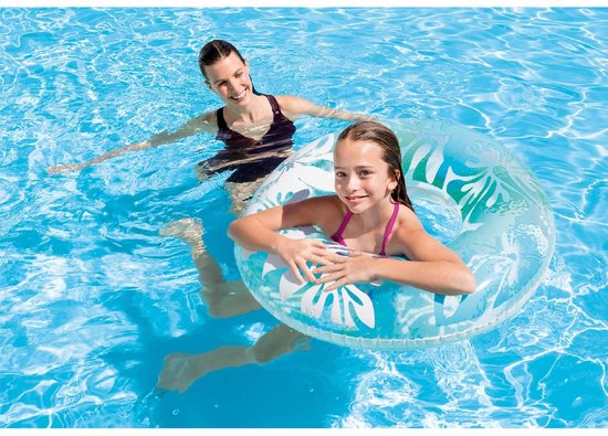 Intex Clear Tube 91 Cm Blauw