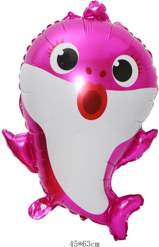 Joya Party® Shark Kinder Verjaardag Versiering 128 stuks | Baby Haai Themafeest Decoratie | Inclusief Feest Ballonnen, Slingers, Toppers & Accessoires | Kinderfeest Versiering - Joya Party