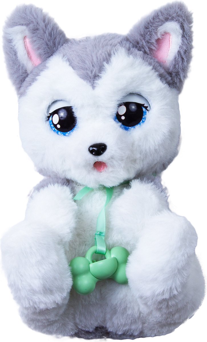 Baby Paws hondje Husky - Interactieve pluchen knuffel — afbeelding 11