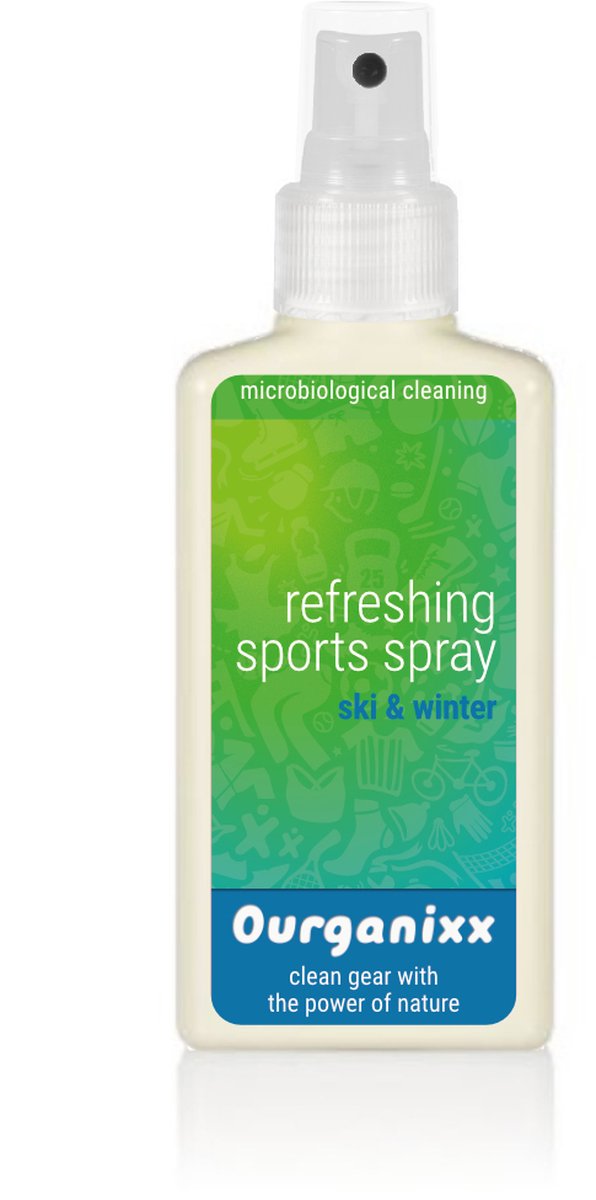 Ourganixx Skikleding & Skischoenen spray - 100 ml - Natuurlijke Geurverwijderaar, ook ideaal voor skisokken