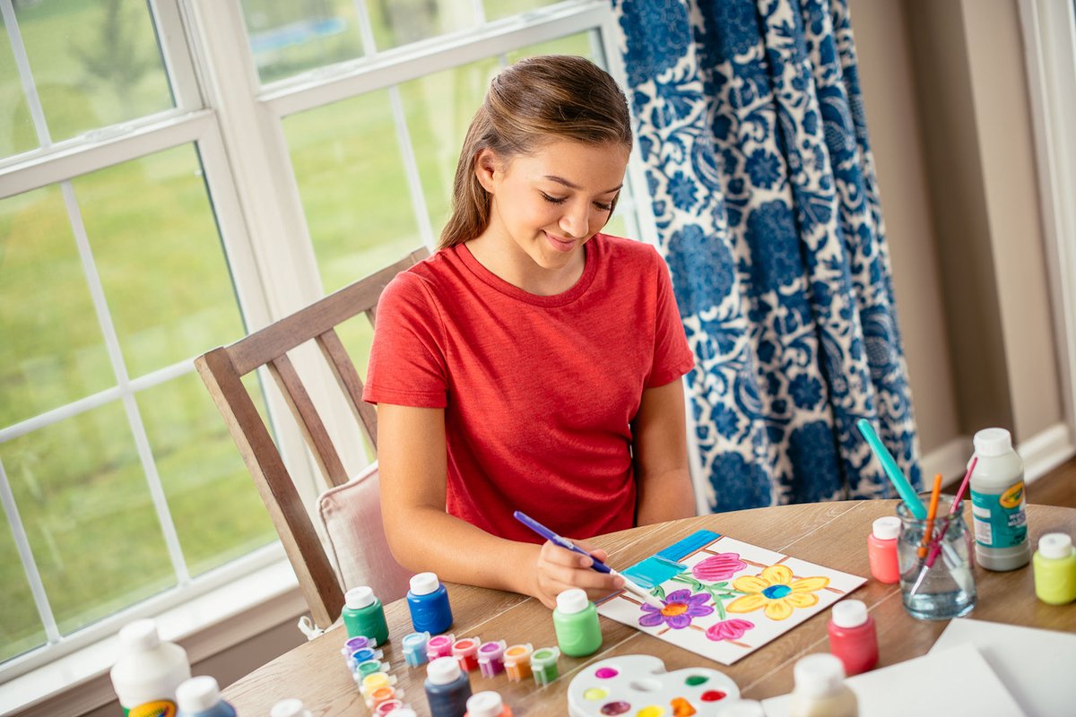 Crayola - Hobbyverf - Afwasbare Verf Voor Kinderen - 6 Kleuren - 236ml — cadeau in Spellen & Speelgoed - foto 6