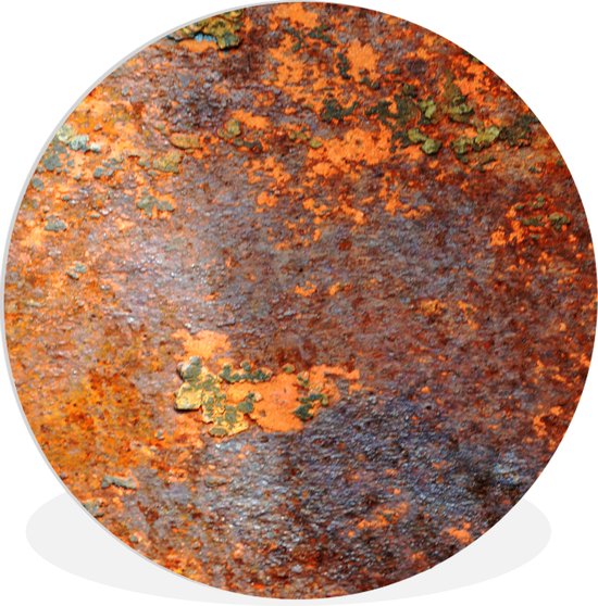 WallCircle - Cercle mural ⌀ 90 - Rouille - Vintage - Acier - Fer - Industriel - Tableaux ronds salon - Plaque murale ronde - Cercle de Décoration murale murale - Décoration de chambre à l'intérieur - Cercle Décoration murale - Accessoires de maison