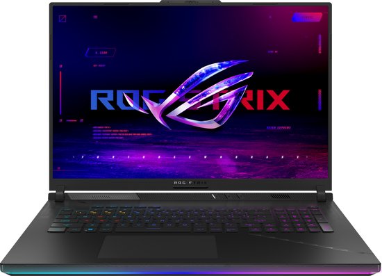 Asus ROG Strix SCAR 18 - Laptop - 18" WQXGA - Intel Core i9-13980HX - NVIDIA GeForce RTX 4090 - 32 GB DDR5 - 2 TB SSD - Windows 11 Home - tsb Nederlands QWERTY