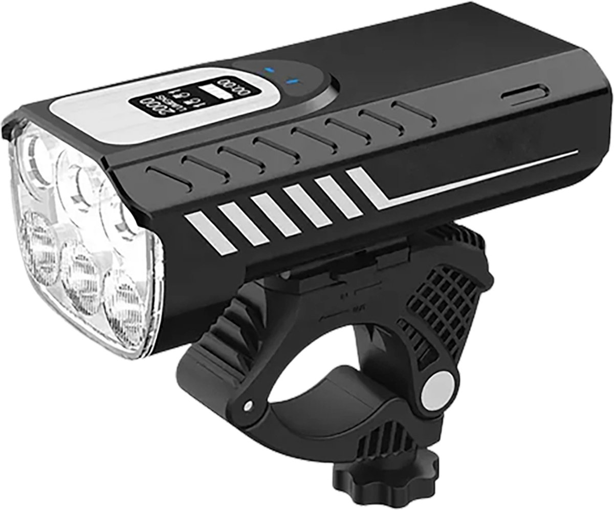 Lightyourbike ® ULTRA - Fietslamp MTB & Racefiets - Fietsverlichting LED - 2.000 Lumen - 13 lichtstanden - 10.000 mAh accu