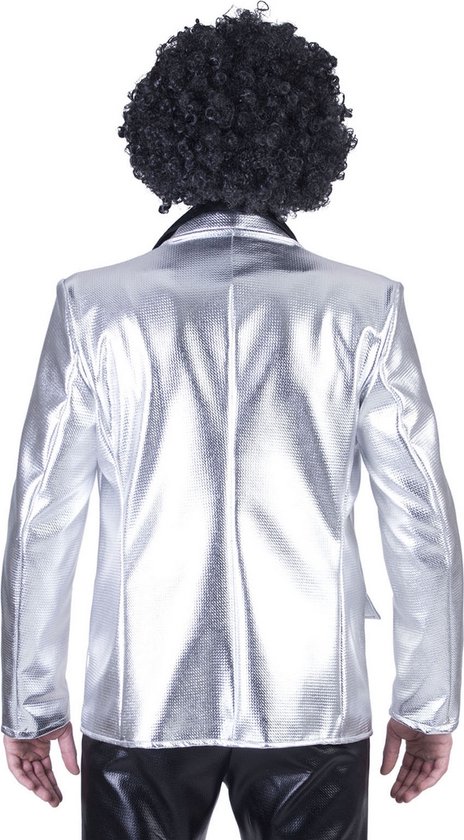veste disco métallisée ARGENT femme Taille L