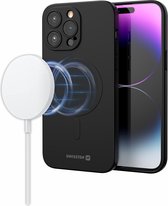 Coque iPhone 11 Pro Swissten avec anneau magnétique - Siliconen - Zwart