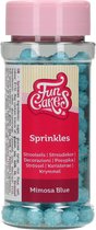 FunCakes Sprinkles Taartdecoratie - Mimosa - Blauw - 45g