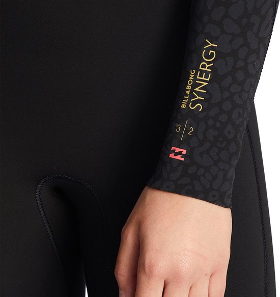 2023 Billabong Junior Synergy 3/2mm Rug Ritssluiting Wetsuit ABGW10010