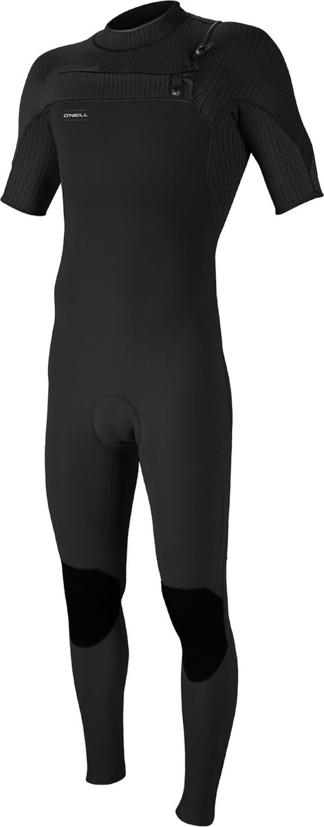 2025 O'Neill Heren Hyperfreak 2mm Korte Mouwen Borst Ritssluiting Wets