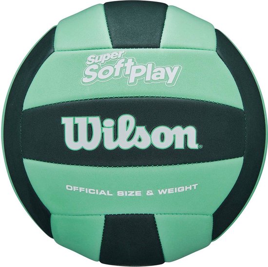 Wilson - Bal - Super Soft Play - Volleybal - Unisex - Synthetisch - Recreatie - Groen - Official Size