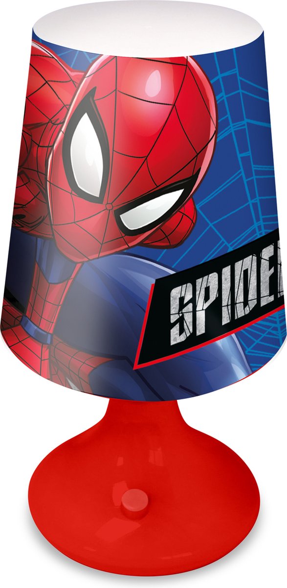 Veilleuse projecteur - Marvel - Spiderman - Rouge - 19 cm  Veilleuse  projecteur sur Veilleuses et luminaires pour enfant sur Déco de Héros