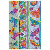 Playful Creations- Hummingbirds & Flutterbyes (Playful Creations) Mini 12-month Dayplanner 2024
