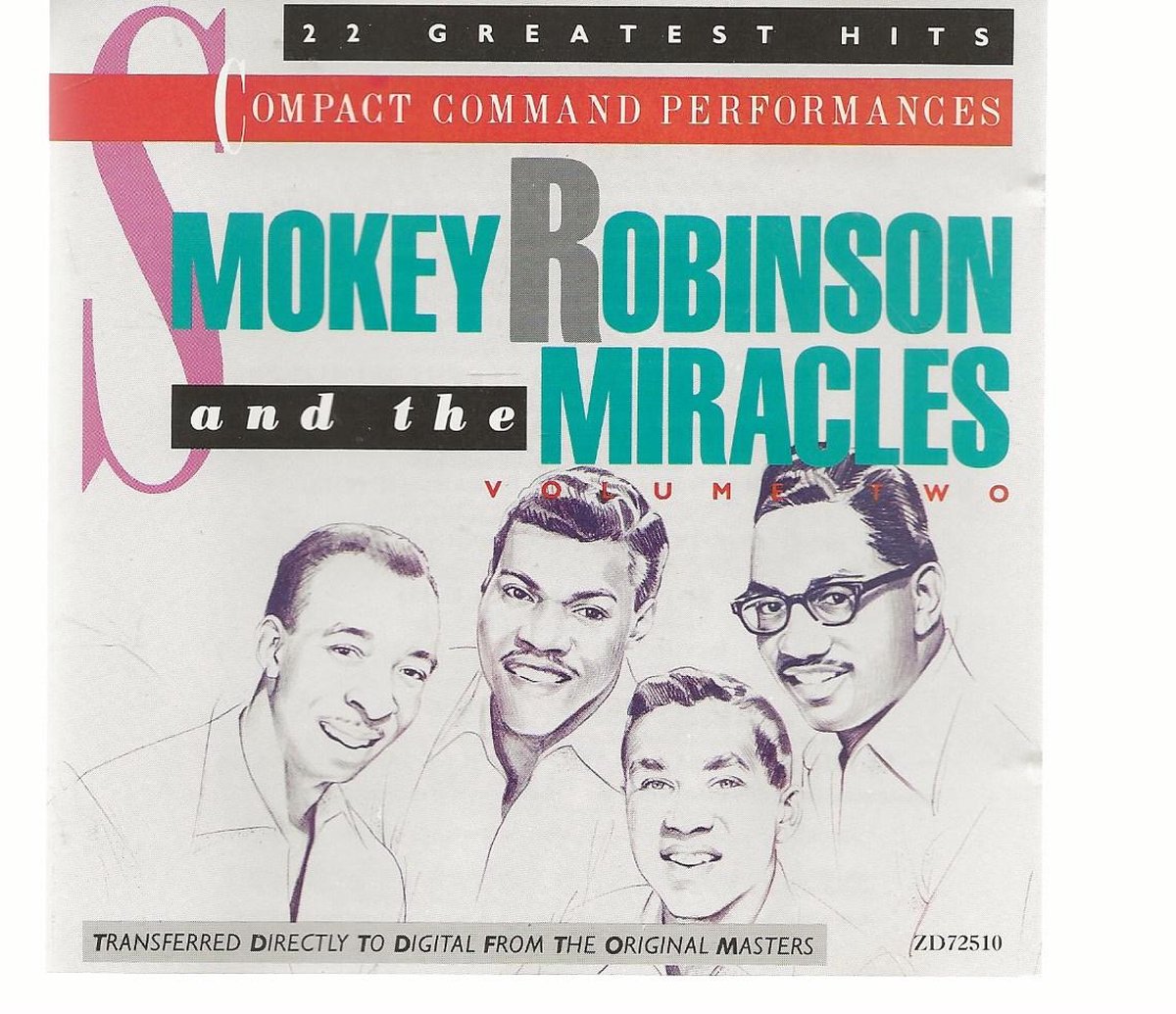 SMOKEY ROBINSON & MIRACLES 22 GREATEST HITS