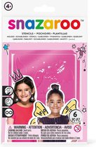 6 Snazaroo™ stencils voor meisjes - Schmink