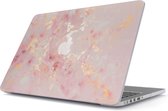 Burga Hard Case geschikt voor Apple Macbook Pro 14-inch (2021) - Gouden Coral