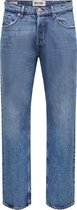 Only & Sons Jeans Onsedge Loose Mid. Blue 4939 Jeans 22024939 Medium Blue Denim Mannen Maat - W28 X L30