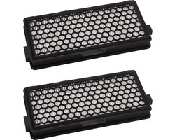 Actief HEPA Filter Geschikt voor Miele Classic Compact C1, Complete C2 & C3 - Vervangbare Stofzuiger Onderdelen - Zwart