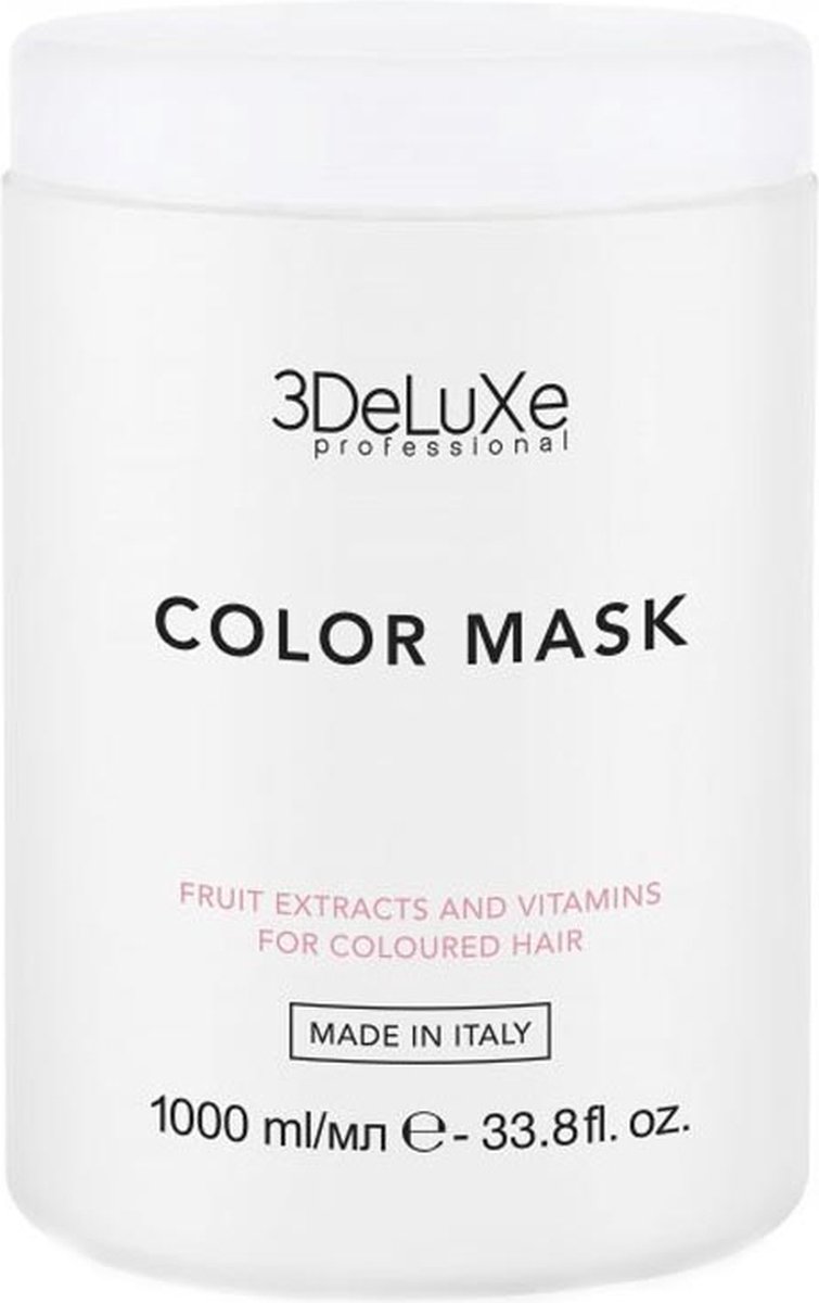 3Deluxe - Color Mask - 1000 ml - Haarmasker