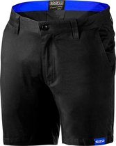 Sparco CORPORATE Bermuda Broek - Katoenen Twill - Regular Fit - L - Zwart