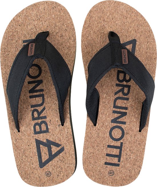 Brunotti Miles Heren Slippers - Zwart - 40