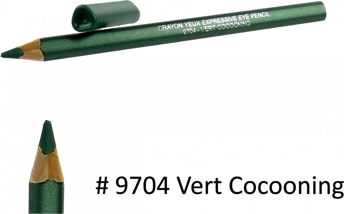 BIGUINE MAKE UP PARIS Crayon Yeux Expressive Eye Pencil - Cosmetics - 1.2g - 9704 Vert Cocooning