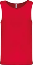 Herensporttop overhemd 'Proact' Red - L
