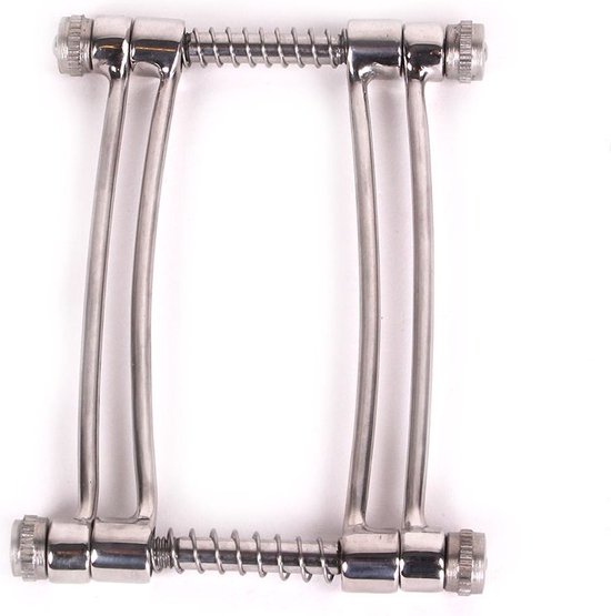 Vagina spreider / pussy spreader met veer