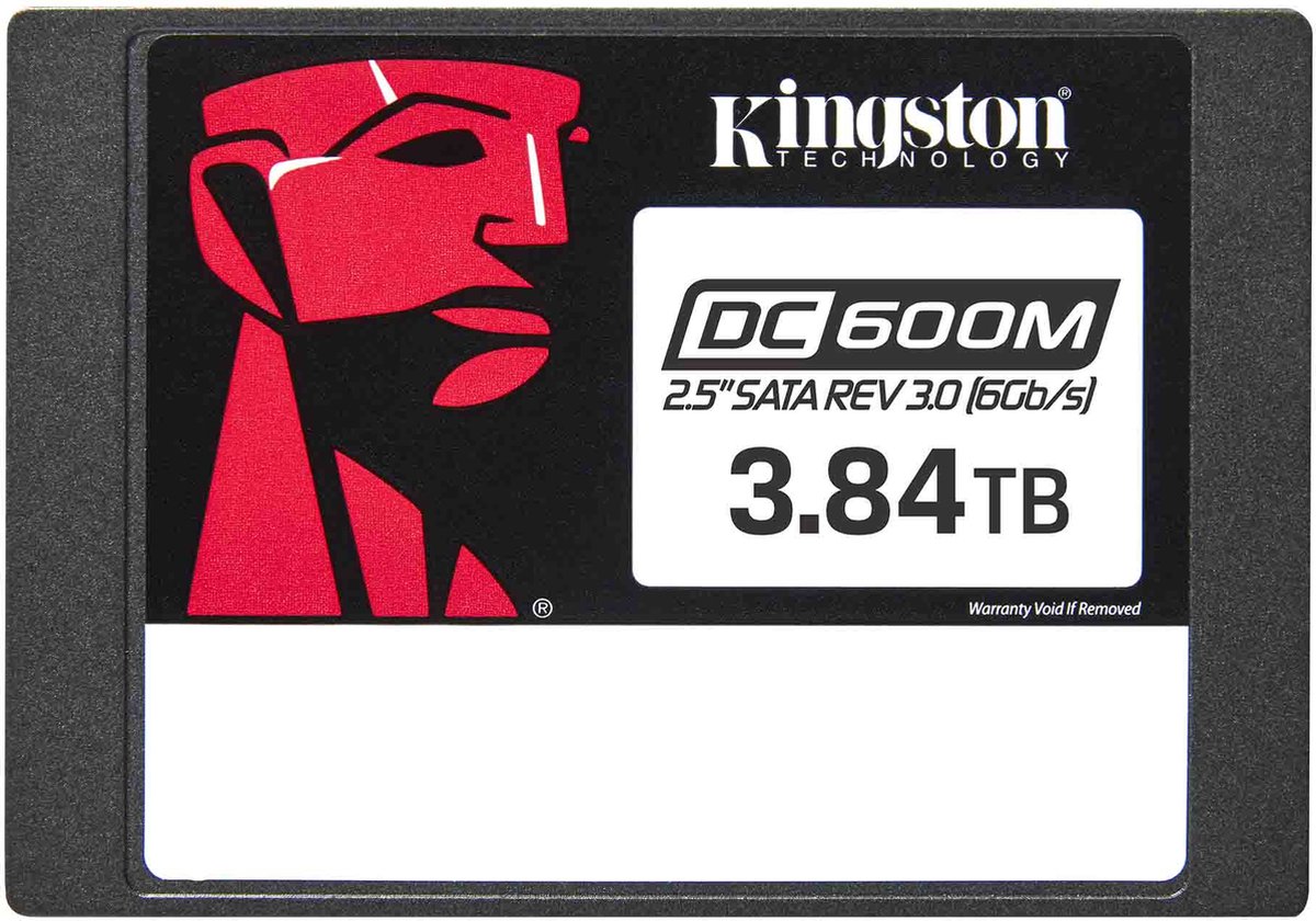 Hard Drive Kingston SEDC600M/3840G TLC 3D NAND 384 TB SSD