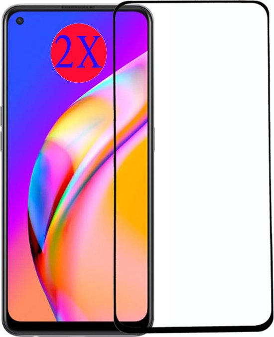 Oppo A94 (5G) Screenprotector Glas Tempered Glass - Oppo A94 (5G )Screen Protector Glas Gehard- 2 STUKS