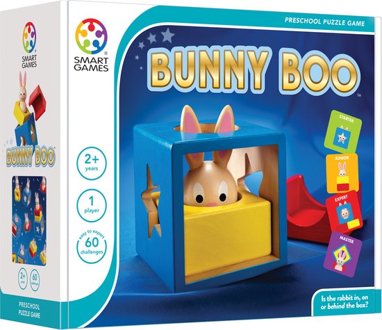 SmartGames Bunny Boo – Kleuterspel (60 opdrachten)