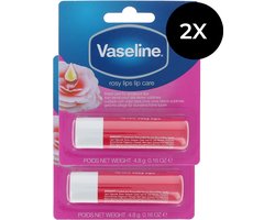Vaseline Lip Therapy Duopack Lippenbalsem - Rosy Lips - Lipbalm