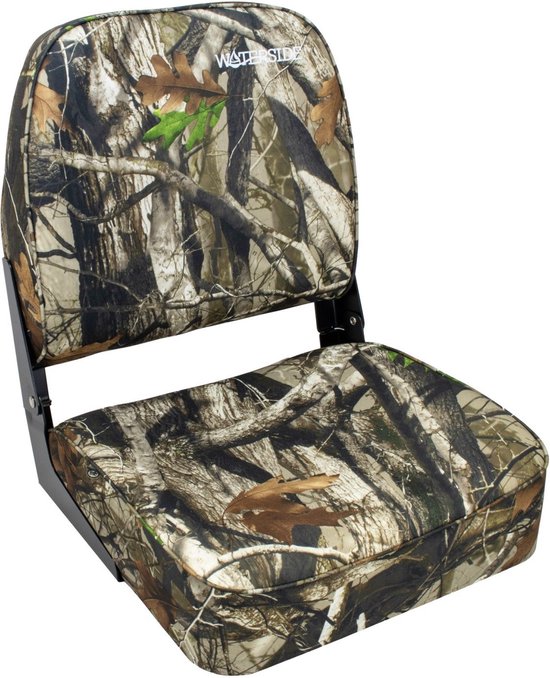 Foto: Waterside captain premium boatseat highback realtree camou