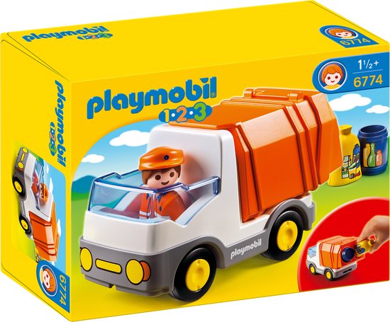 PLAYMOBIL - Camion des pompiers - Voiture et figurine - JEUX, JOUETS -   - Livres + cadeaux + jeux