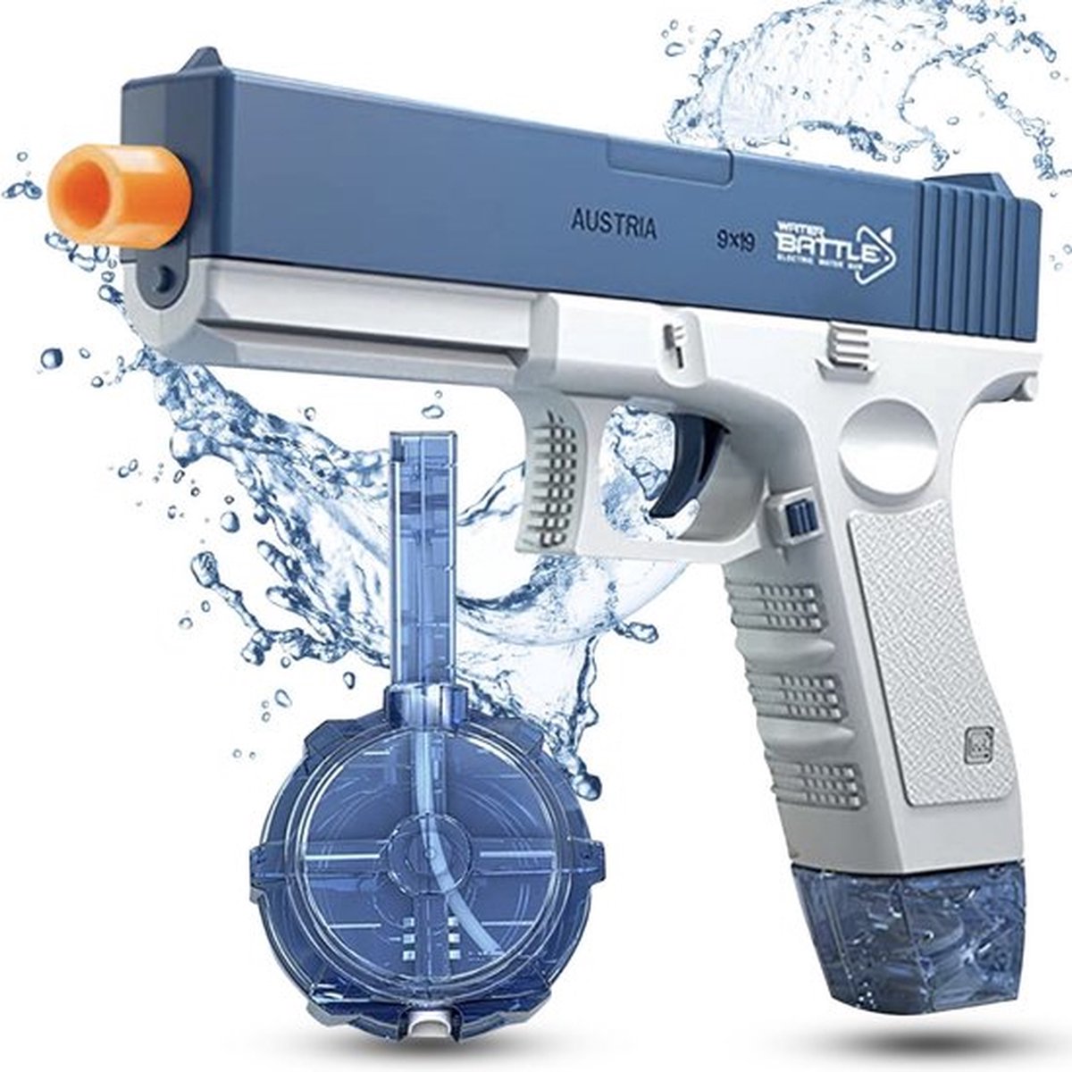 Pistolet à eau électrique puissant automatique adulte enfant plage