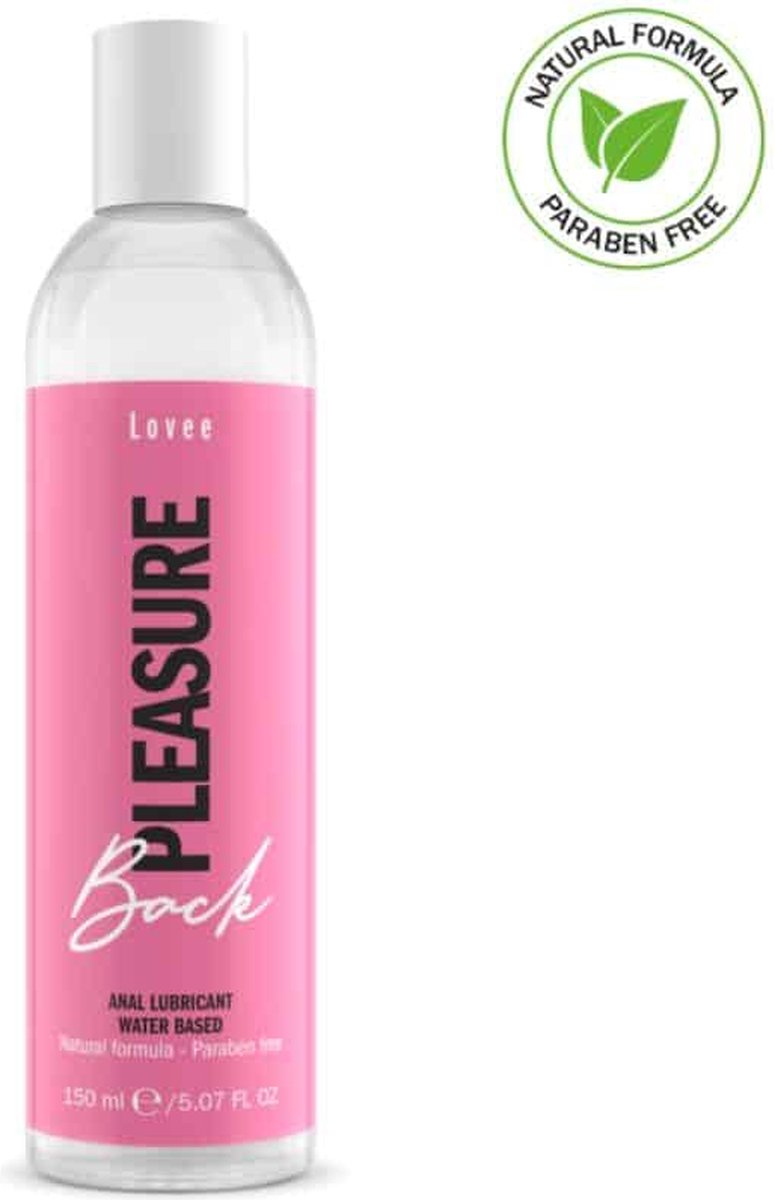 Goedkoopste LOVEE - Pleasure Back Anal Lubricant Water Base 150ml