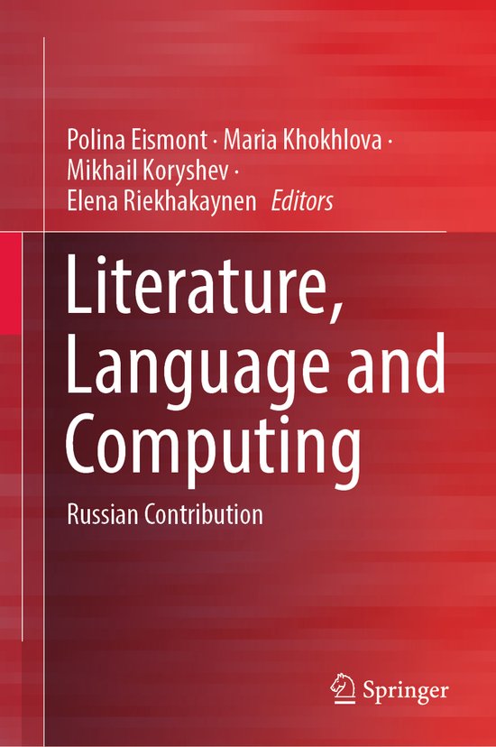 Literature, Language and Computing - cover