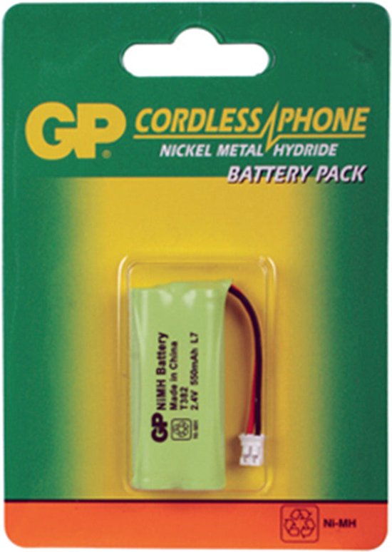 GP Oplaadbare NiMH Batterij Pack 2.4 V 550 mAh 1-Blister | bol.com
