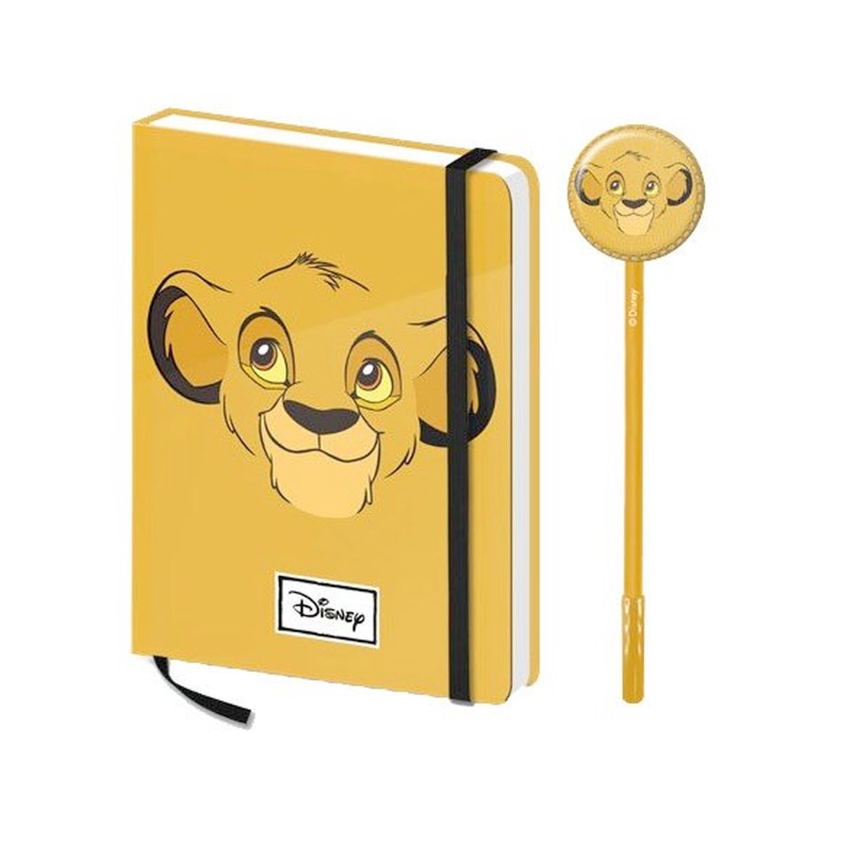 Karactermania The Lion King Notitieboek Notebook with Pen Gift Set Simba Multicolours
