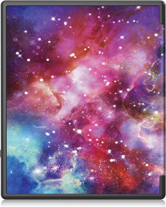 Hoesje Geschikt voor Kobo Elipsa 2E Hoes Book Case Trifold - Hoes Geschikt voor Kobo Elipsa 2E Hoesje Book Cover - Galaxy van I4TECH — afbeelding 3