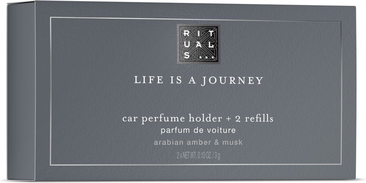 Rituals Car Perfume Amber & Musk - Woody - Homme Collection