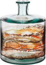 Mica Decorations Vase Guan - 21x21x26 cm - Glas - Marron