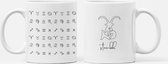 Koffiemok steenbok minimalistic design Beker cadeau voor haar of hem, kerst, verjaardag, honden liefhebber, zus, broer, vriendin, vriend, collega, moeder, vader, hond