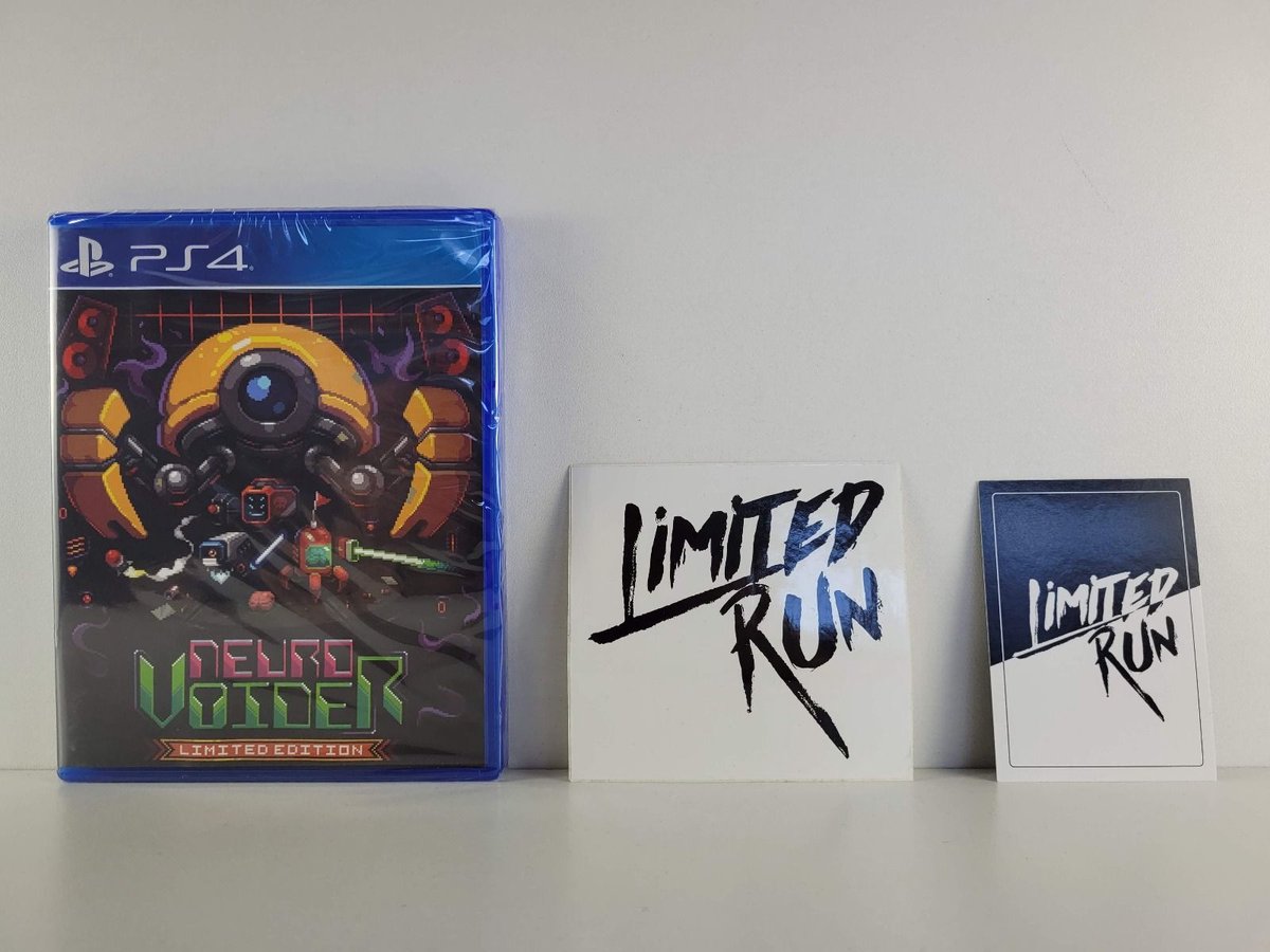 Playstation 4 / PS4 - Limited Run - Neuro Voider - Limited Edition - New & Sealed