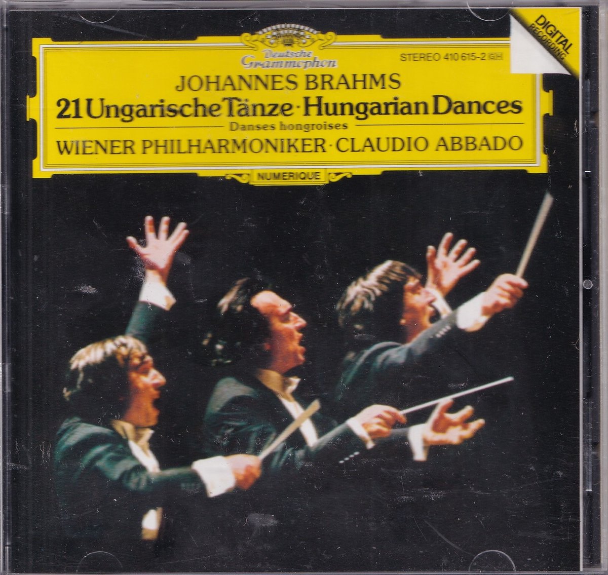 Wiener Philharmoniker, Claudio Abbado - Brahms: 21 Hungarian Dances (CD)