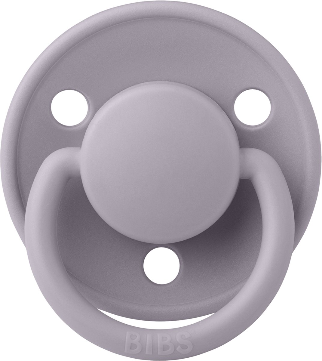 Goedkoopste Bibs Speen De Lux - Fossil Grey - one size