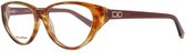 Ladies'Spectacle frame Dsquared2 DQ5060-047 (ø 56 mm) Brown (ø 56 mm)