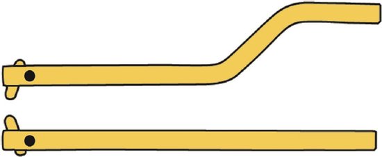 Telwin Rocker Arm TELWIN - Lasarmen met elektroden - XA8 SHAPED ARMS L=350MM + ELECTRODES ...
