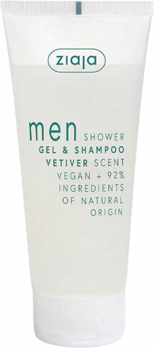 2-in-1 Gel en Shampoo Ziaja Vetiver Mannen 200 ml